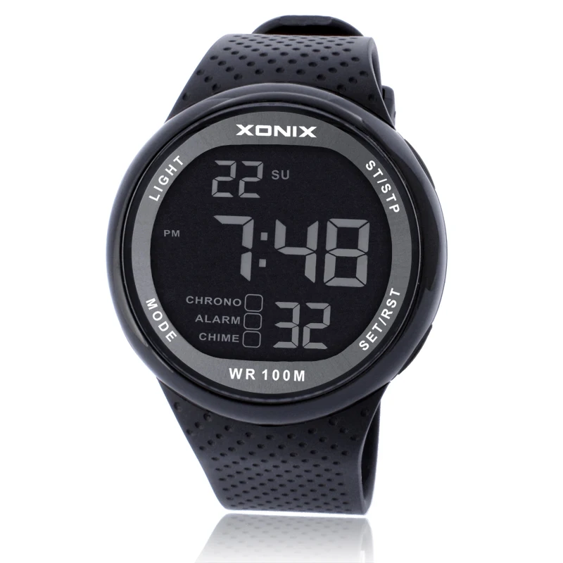 Sportovní hodinky Luxusní muži 100M Relogio Masculino LED Digitální potápění Koupání Reloj Hombre Sportovní hodinky Sumperable náramkové hodinky