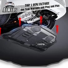 Aiwins Car styling Plastic engine guard 2008 2013 For Accord Engine skid plate fender alloy steel