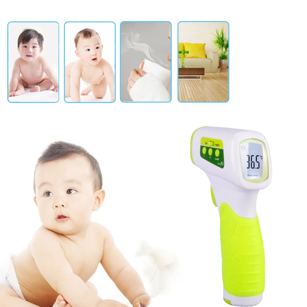 

Digital Thermometer Infrared Baby Adult Forehead Non-contact Infrared Thermometer With LCD Backlight Bestselling Child Adult