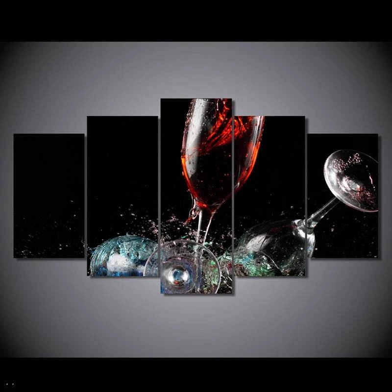 Hd Imprime Verre Casse Peinture Toile Impression Chambre Decor Impression Affiche Photo Toile Livraison Gratuite Aliexpress