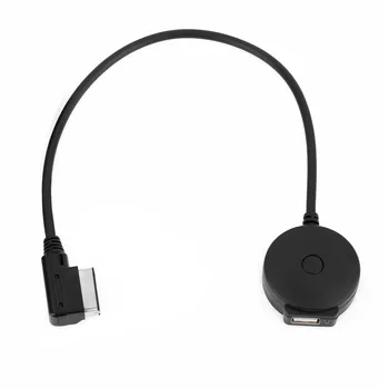 

Black Wireless Bluetooth V4.0 Music Adapter With EDR Support For Downward Compatibility Interface For AMI MDI MMI