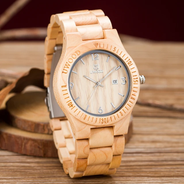 Fashion Wristwatches Lover`s Wooden Watch New Year Gift Bangle Quartz Watch Cale Fashion Wristwatches Lover`s Wooden Watch New Year Gift Bangle Quartz Watch Cale