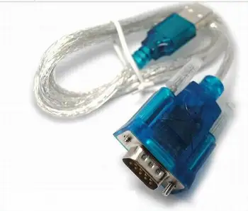 

New Dropship 1 Piece New USB 2.0 To RS232 Serial DB9 9 Pin Male Adapter Extension Cable For PC Laptop