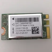 Карта для Dell DW1707 WiFi Беспроводная Bluetooth 4,0 Мини PCI-E карта JY0YN 0JY0YN