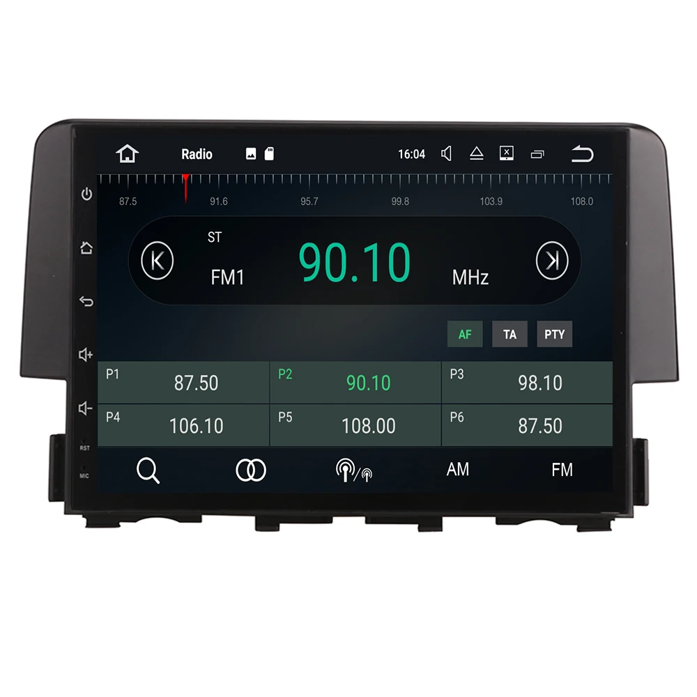 Cheap 10.2" Android 9 4+32G DSP Car DVD Player GPS navigation For HONDA CIVIC 2015-2019 head unit multimedia player tape recorder 1