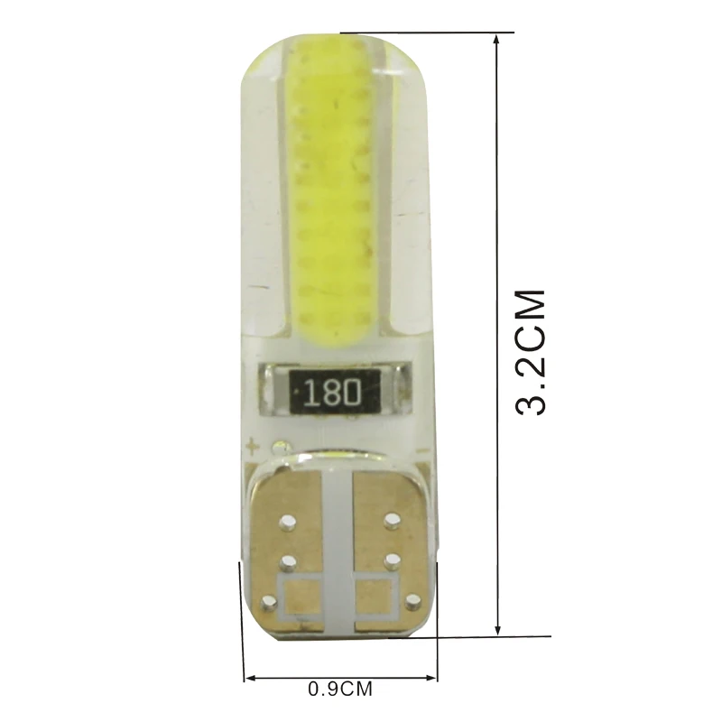 12V W5W T10 COB светодиодный автомобиль аксессуары Canbus error free просвет лицензии Лампы