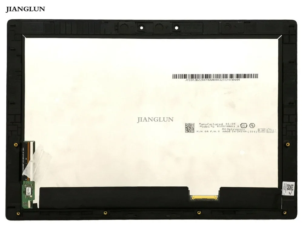 JIANGLUN для Lenovo IdeaPad MiiX 720-12IKB ЖК-дисплей с сенсорным экраном в сборе с рамкой