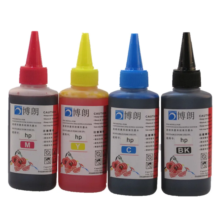 400ml Dye ink refill kit for HP 655 ink cartridge ciss for hp Deskjet Ink Advantage
