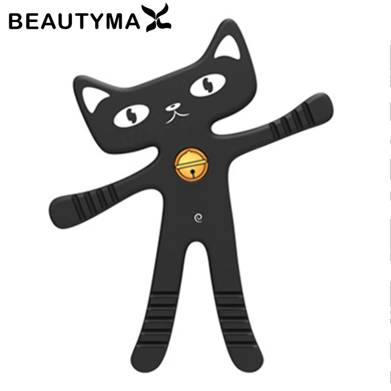

Cute Cat Car Phone Holder Flexible Soft Silicone Car Holder Air Vent Mount Phone Holder Rubber GPS Stand Bracket Display