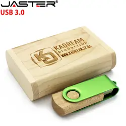 Флэшка в виде прищепки 3,0 деревянный металлический вращающийся USB с коробкой usb флэш-накопитель карты памяти Micro SD с адаптером 4 ГБ 8 ГБ 16 ГБ 32