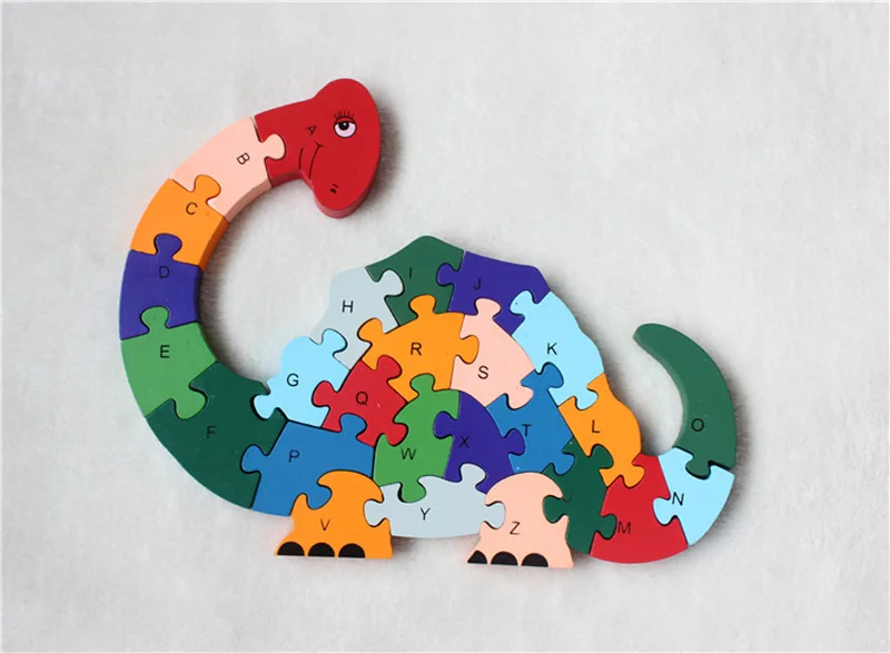 dinosaur wooden puzzle toy  (3)