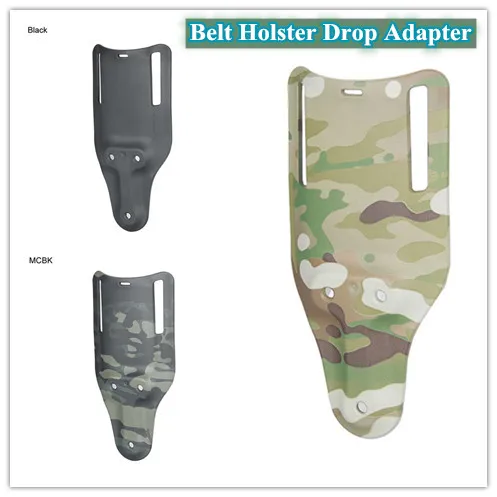 

PPT Tactical BK CP MCBK Color Belt Holster Drop Adapter Hunting Gun Holster Accessory GZ7-0074