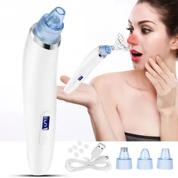 

Electronic Blackhead Removal Machine Vacuum Suction Face Acne Pore Cleaner Extractor