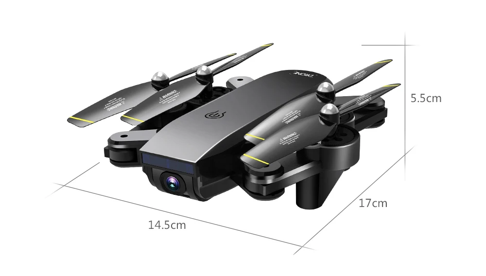 Радиоуправляемый Дрон с Wi Fi FPV 1080P камерой Квадрокоптер время полета 22 минуты