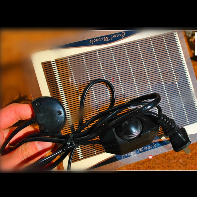 5w 220v Adjustable Temperature Reptile Heater Infrared Heating Pad Pet Warmer Bedin Temperature