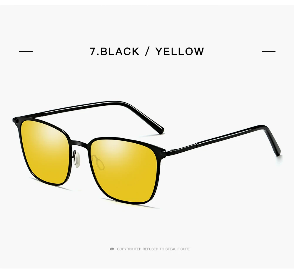 LEIDISEN поляризационные Солнцезащитные очки Мужские UV400 водительские ослепительные цветные классические брендовые дизайнерские уличные модные металлические солнцезащитные очки 0864