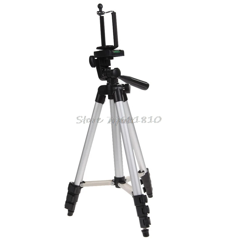  Free Shipping Professional Camera Tripod Stand Holder Mount For iPhone Samsung Cell Phone +Bag