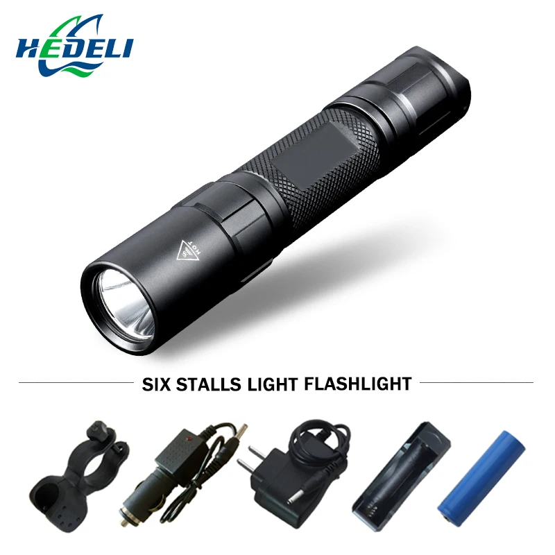 

powerful led flashlight cree XPL V3 linterna tactical lanterna lamp waterproof 18650charge battery torch Hunting camping zaklamp