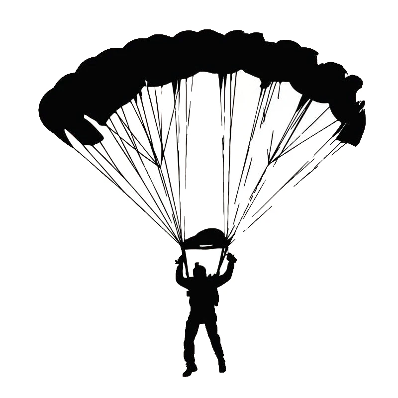 Aazon.co: Sky Life Skydive Skydiving Vinyl Decal Laptop Car Truck Buper Window Sticker, 8.5