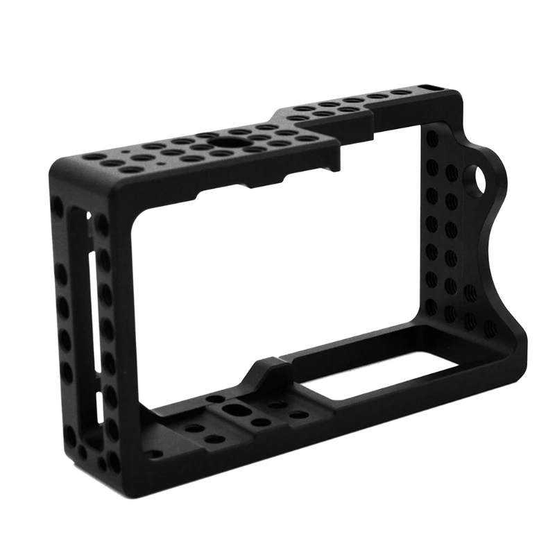 

SIV New Protector For BMPCC Cage Camera Video Stabilizer Mount Monitor LED Tripod Light Aluminum Alloy Black Accessories