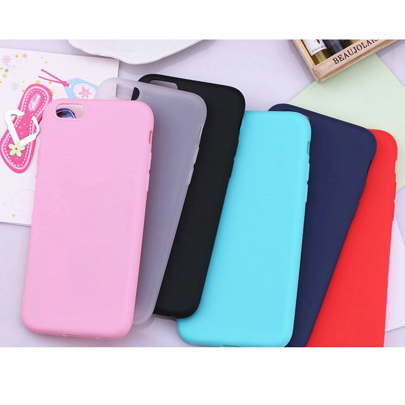 2 шт./лот разноцветный чехол с рисунком Макарон Для iPhone 7 8 plus iphone 5 5s SE мягкий
