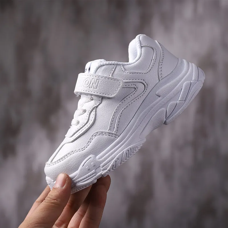 

Lsysag Kids All White Casual Running Shoes Boys Girls Footwear Children's Sneakers Shoe Trainers Easy Toddle