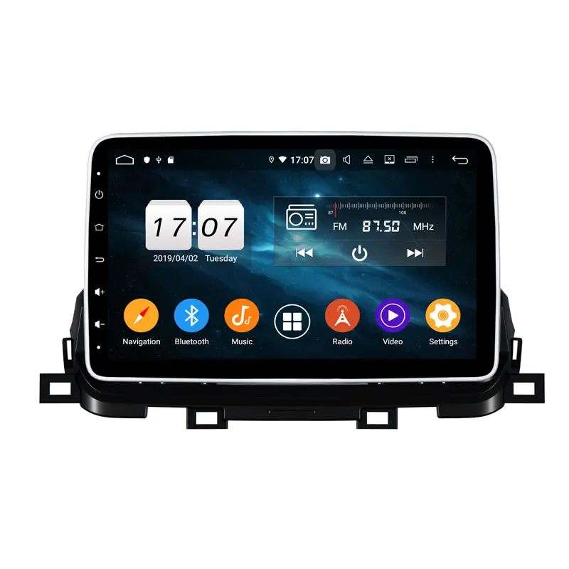 Автомобильный радиоприемник DSP PX6 10 1 дюйма Android 0 DVD GPS для Kia Sportage 2018 2019 Bluetooth 5 Wi Fi
