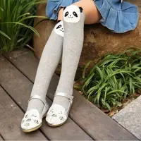 2019 Cartoon Cute Kids Socks Bear Animal Baby Cotton Socks Knee High Long LegWarmers Cute Socks Boy Girl Children socks 3-12 Y 5