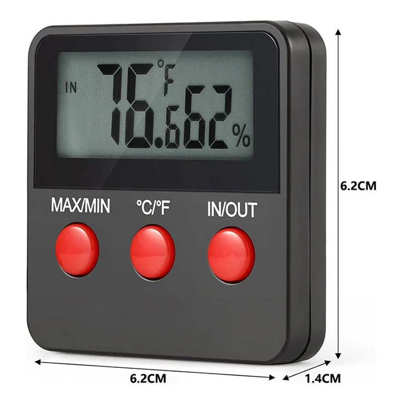 Digital LCD Thermometer Hygrometer Humidity Meters (8)