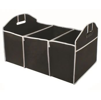 

Folding Nonwovens Sturdy&robust Car Storage Box Car Organiser Shopping Tidy Collapsible Foldable Space Saving Storage Box