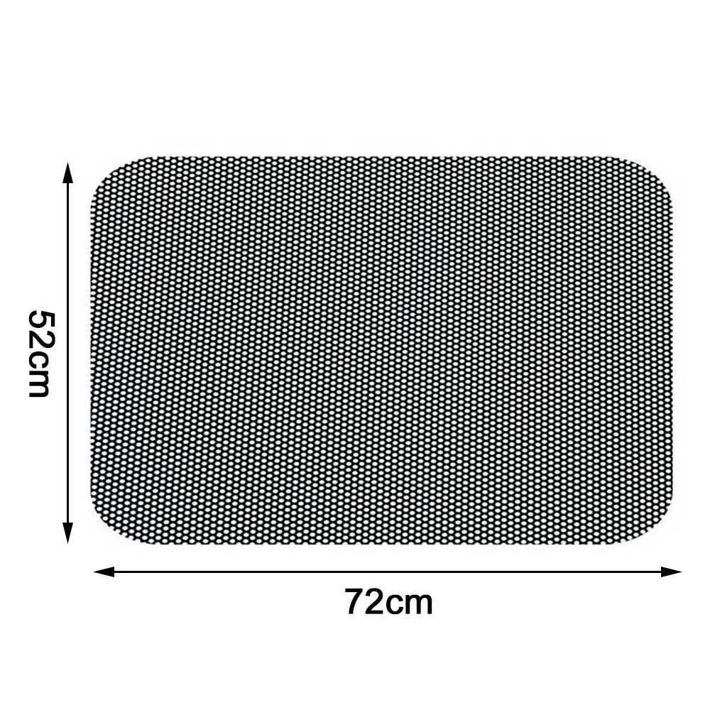 Пара 72*52 см DIY автомобиля Солнцезащитная пленка защита окно крышка сторона солнцезащитный козырек крышка блок статический козырек щит экран наклейка