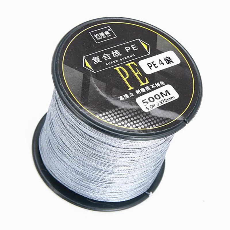 

Braided Fishing Line Wire Multifilament Superpower Sinking Japan PE Braided Line Thread for Carp Fishing Tackle 4 Strands 500m