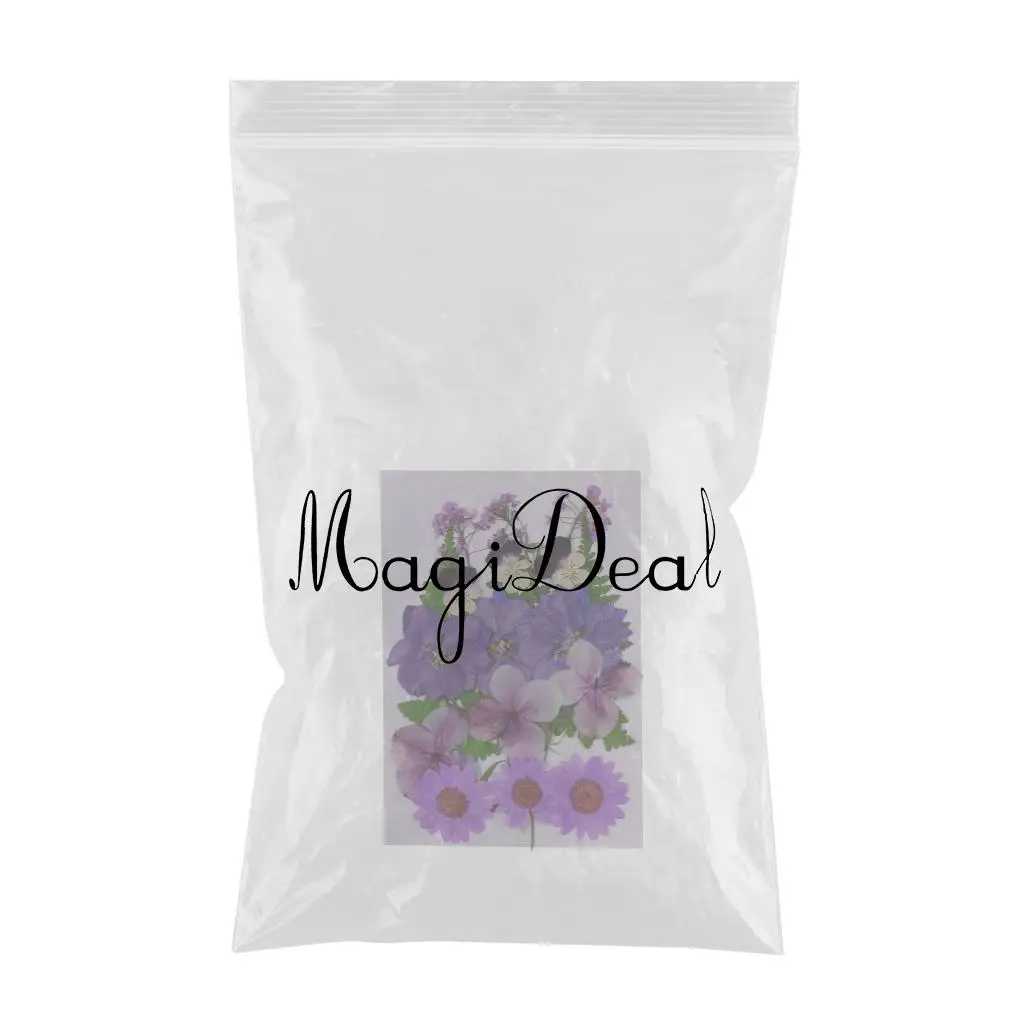 Multiple Mix Natural Pressed Dried Flowers Leaves Artificial Decorations for Greeting Card Making DIY Art Craft  2.5-3.5cm