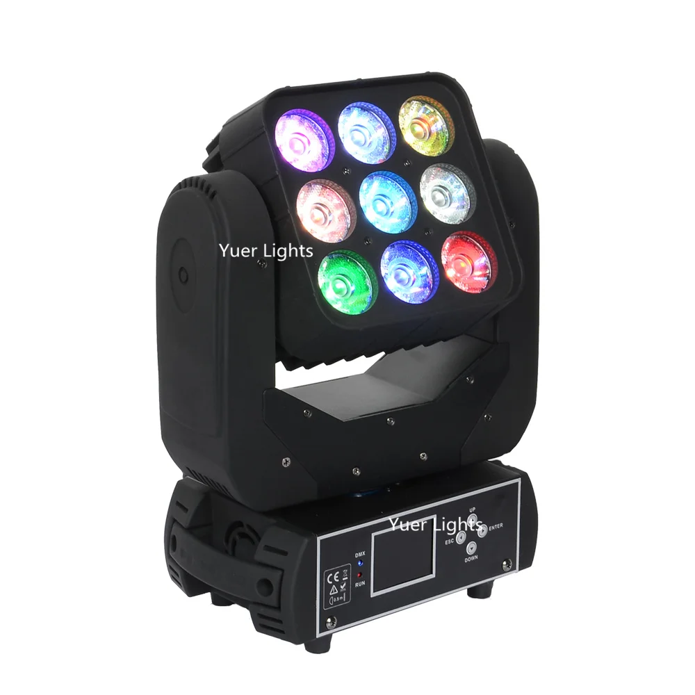 Caixa do Pacote para 9x12 Matriz de Led Feixe de Luz Conduziu a Lâmpada para Casa 8 Pçs e lote Flightcase & w Rgbw Moving Head Discoteca Palco dj Discoteca 3 pacote para 9x12W Matriz de LED RGBW