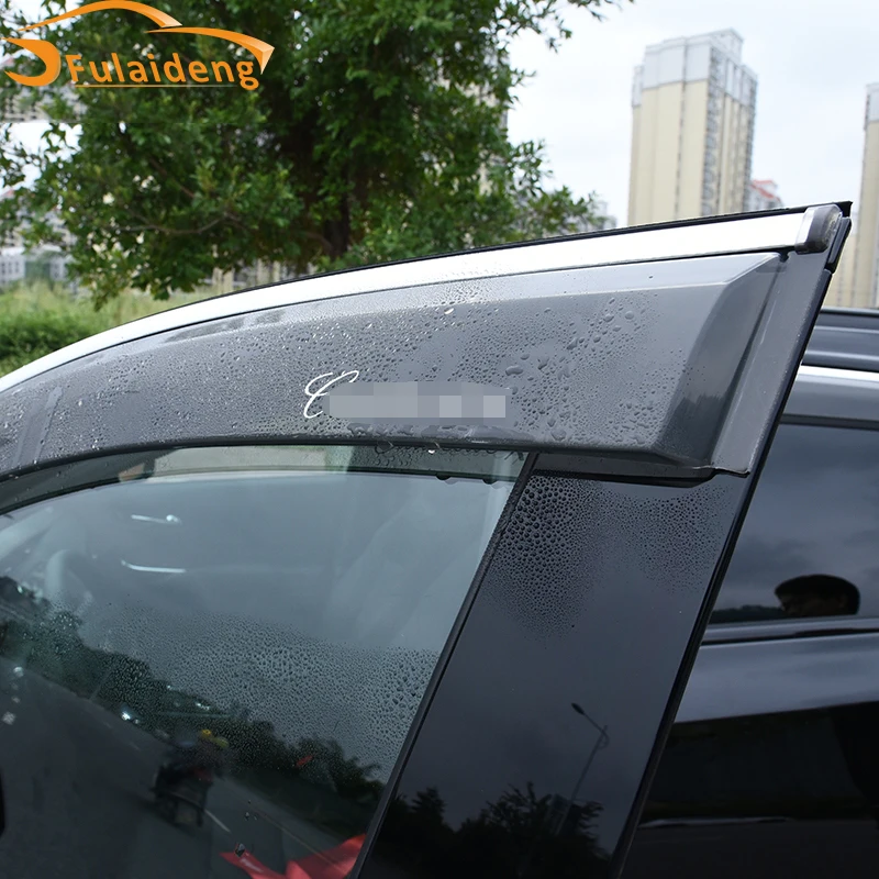4 шт. для Cadillac XT4- солнцезащитный козырек Защита от солнца и дождя навесы аксессуары для стайлинга автомобилей