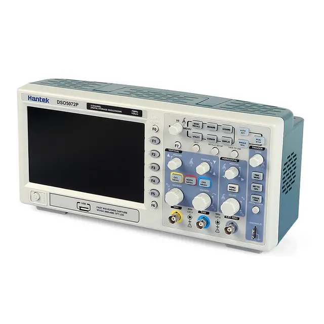Hantek DSO5072P オシロスコープ 7インチ 掛け合う