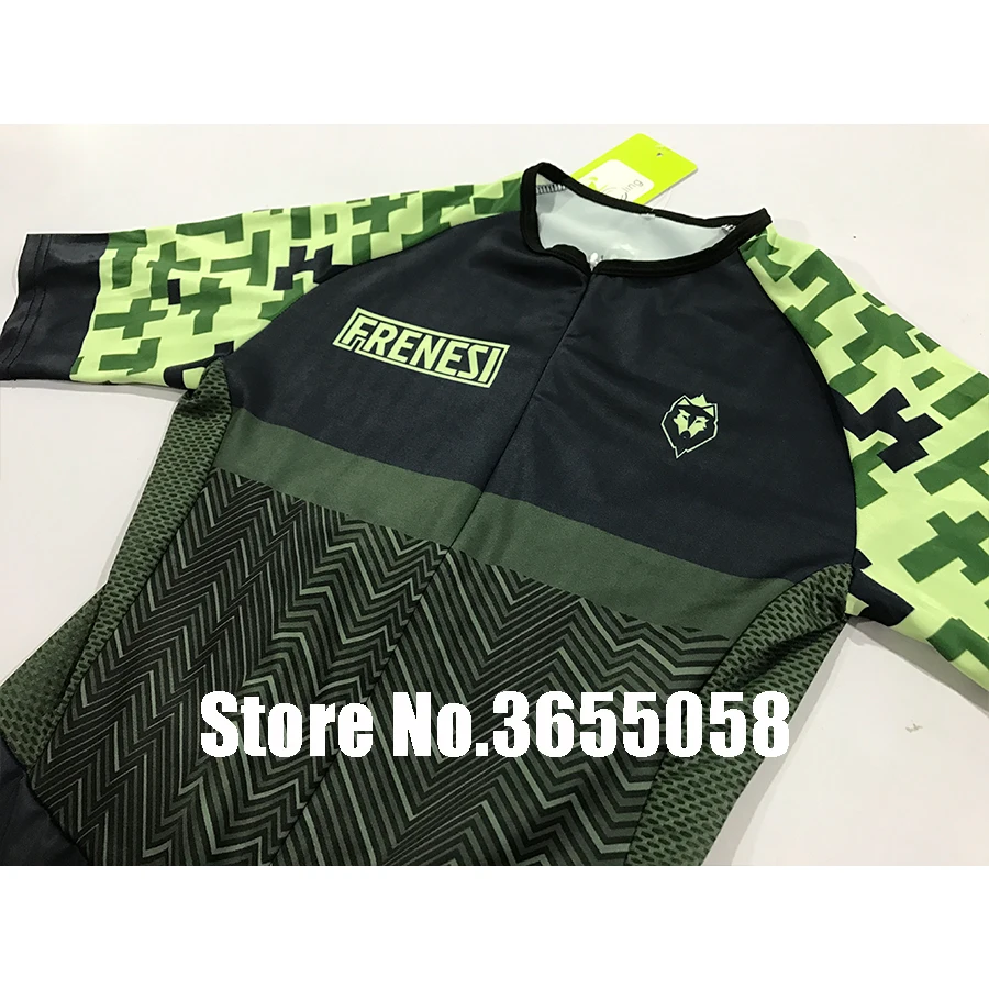 2019 Frenesi Woman Short sleeve sexy body team tri skinsuit Equipment custom cycling clothing ciclismo maillot Cycling Triathlon