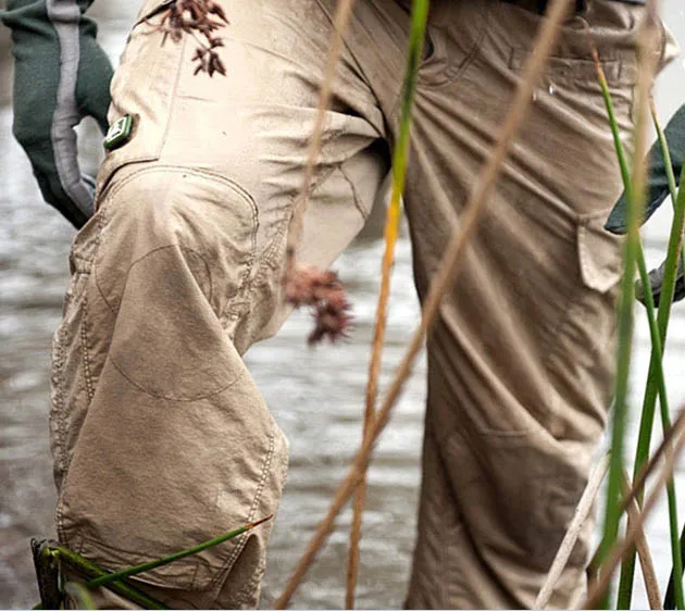 Mazerout hombre táctico impermeable Pesca Militar ejército cargo Trekking al aire libre Pantalones de senderismo camping entrenamiento combate Pantalones P3