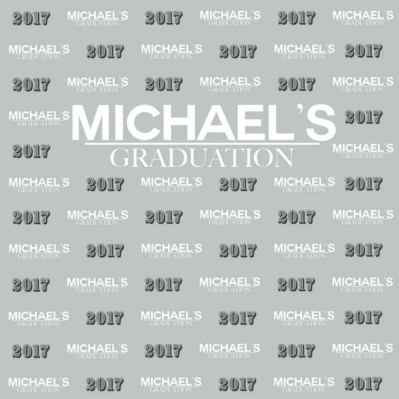 

custom High School 2017 Graduation photo backdrop High quality Computer print party photography studio background