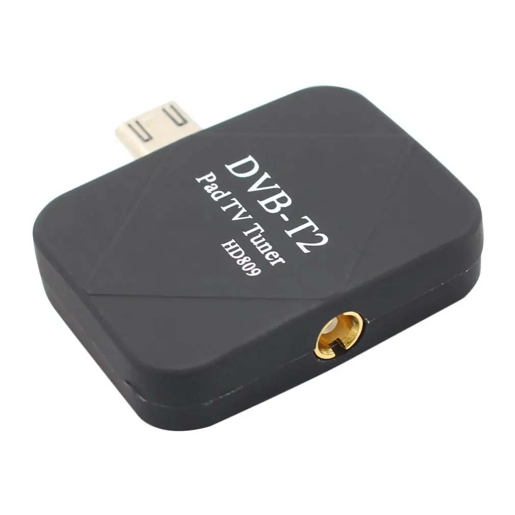 DVB-T2 HD tv цифровая ТВ приемника Micro USB спутникового сигнала для клавиатра android-телефона тюнер Поддержка EPG автоматический поиск HD809