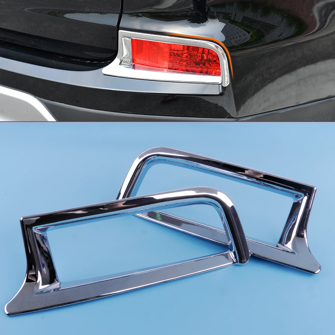 For Honda CRV 2015-2016 Auto Part Chrome Rear Tail Fog Light Lamp Cover Trim