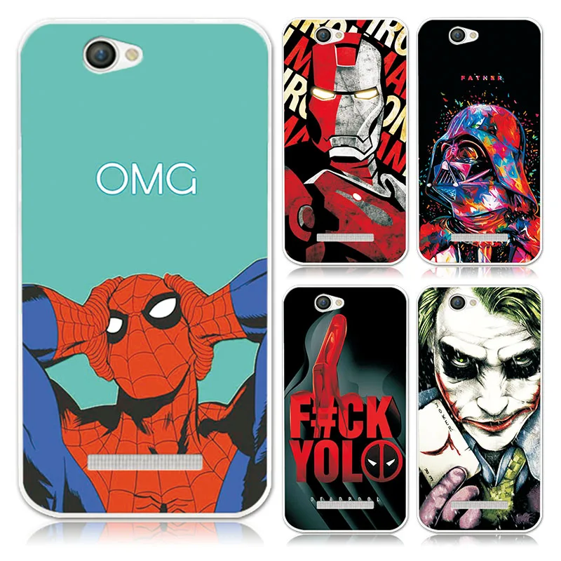 

New Fashion Charming Soft Silicon Case For Wileyfox Spark Colored Paiting Back Cover For Wileyfox Spark 5.0" Fundas Capa