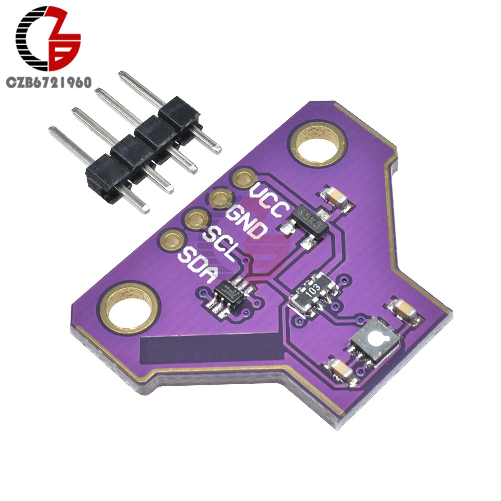 

CJMCU-30 SGP30 Gas Sensor Module Air Quality MOX Sensor Breakout Board TVOC eCO2 Indoor Air Tester Detector Monitor Multi Pixels