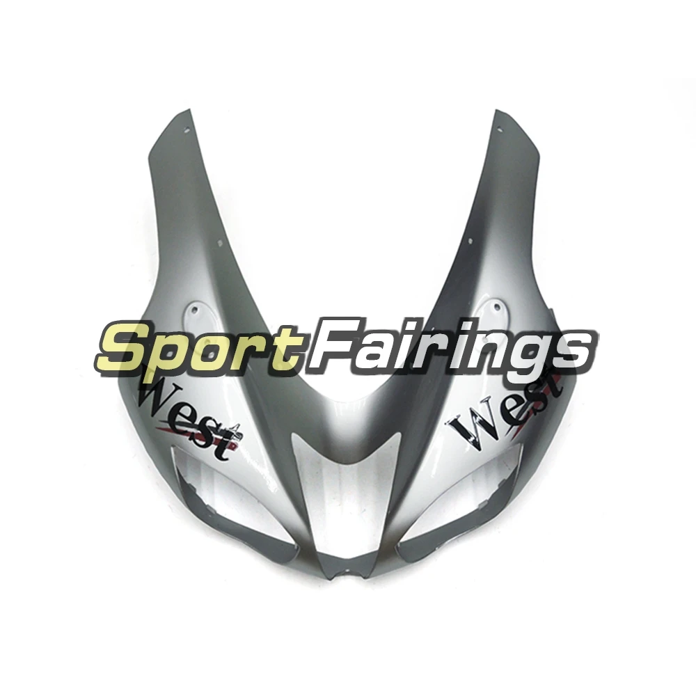 Обтекатели на мотоцикл для ZX6R 636 07 08 2007 2008 Kawasaki рамы кузова впрыскивание, АБС-пластик carenes капоты серебристый, черный корпусов