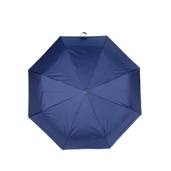 

Creative LED Steering Flashlight Automatic Umbrella Three Folding Sunshade Umbrella Business Umbrella