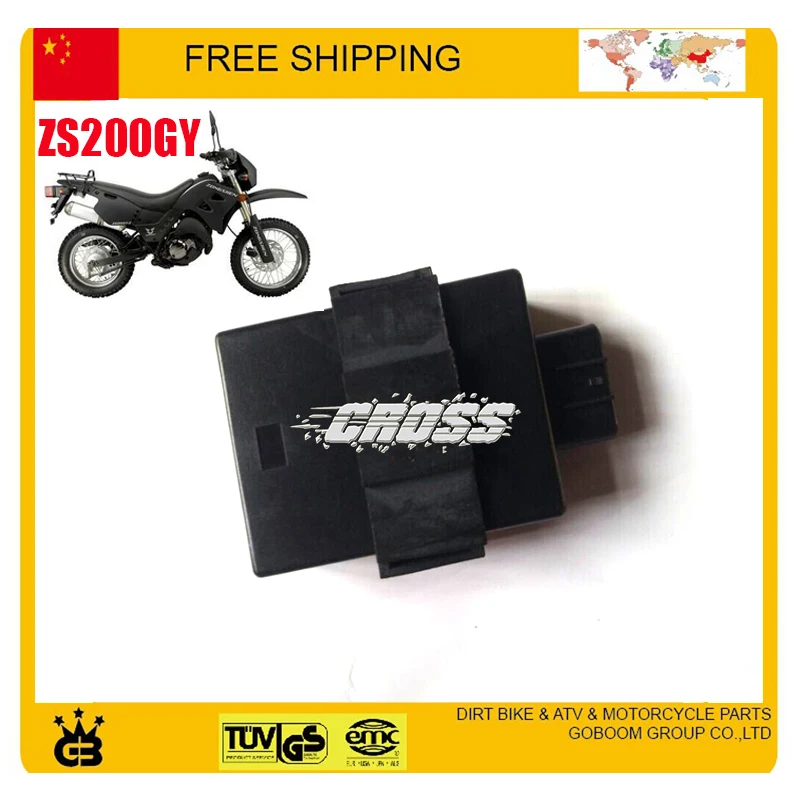 

zongshen ac CDI box ZS200GY LZX200GY-2 motorcycle ACCESSORIES 200cc engine 8 pins free shipping