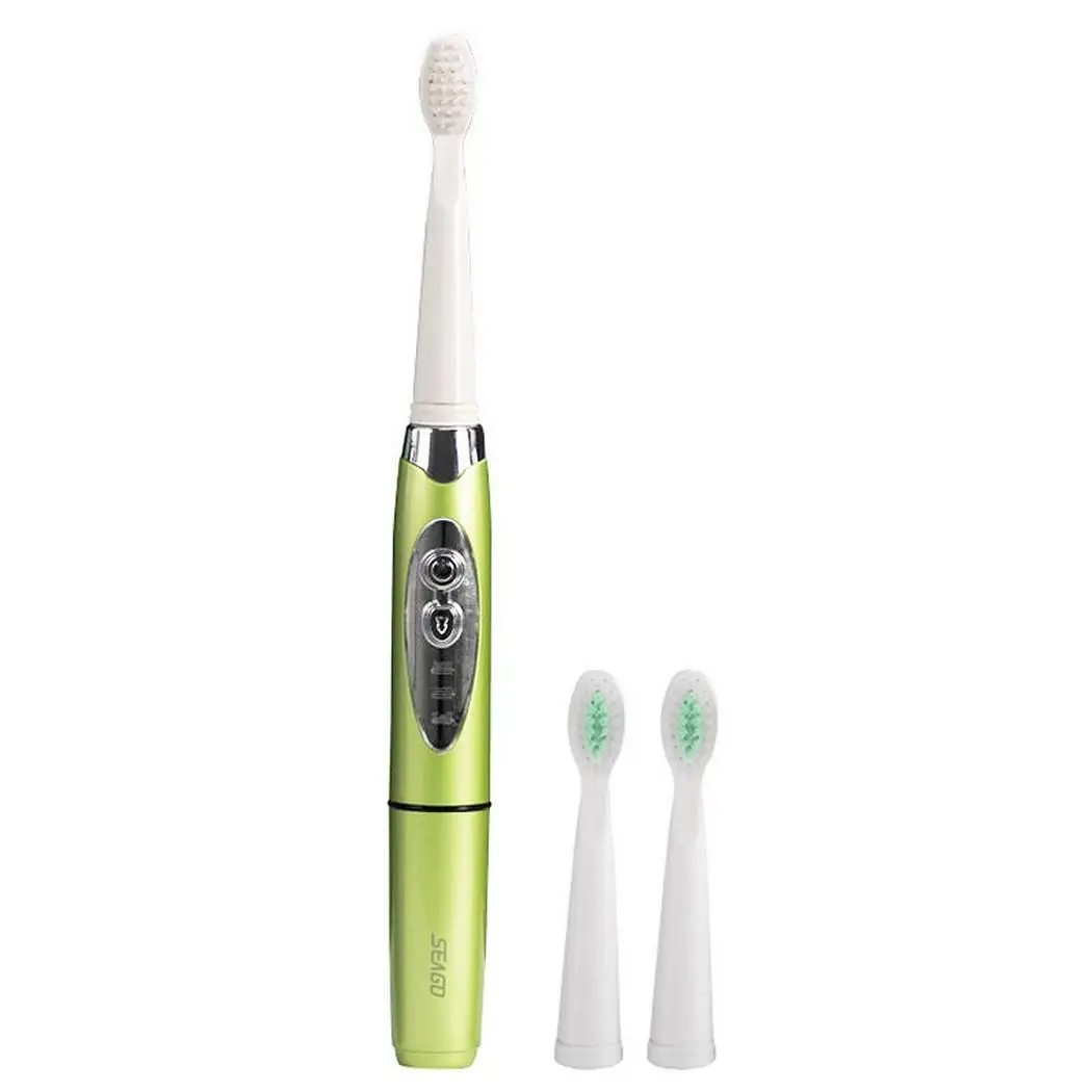 

Children Electric Toothbrush Battery Type 3 Modes Electric Toothbrush Teeth Brush For Kids with 2pcs Replacement Head LED Light