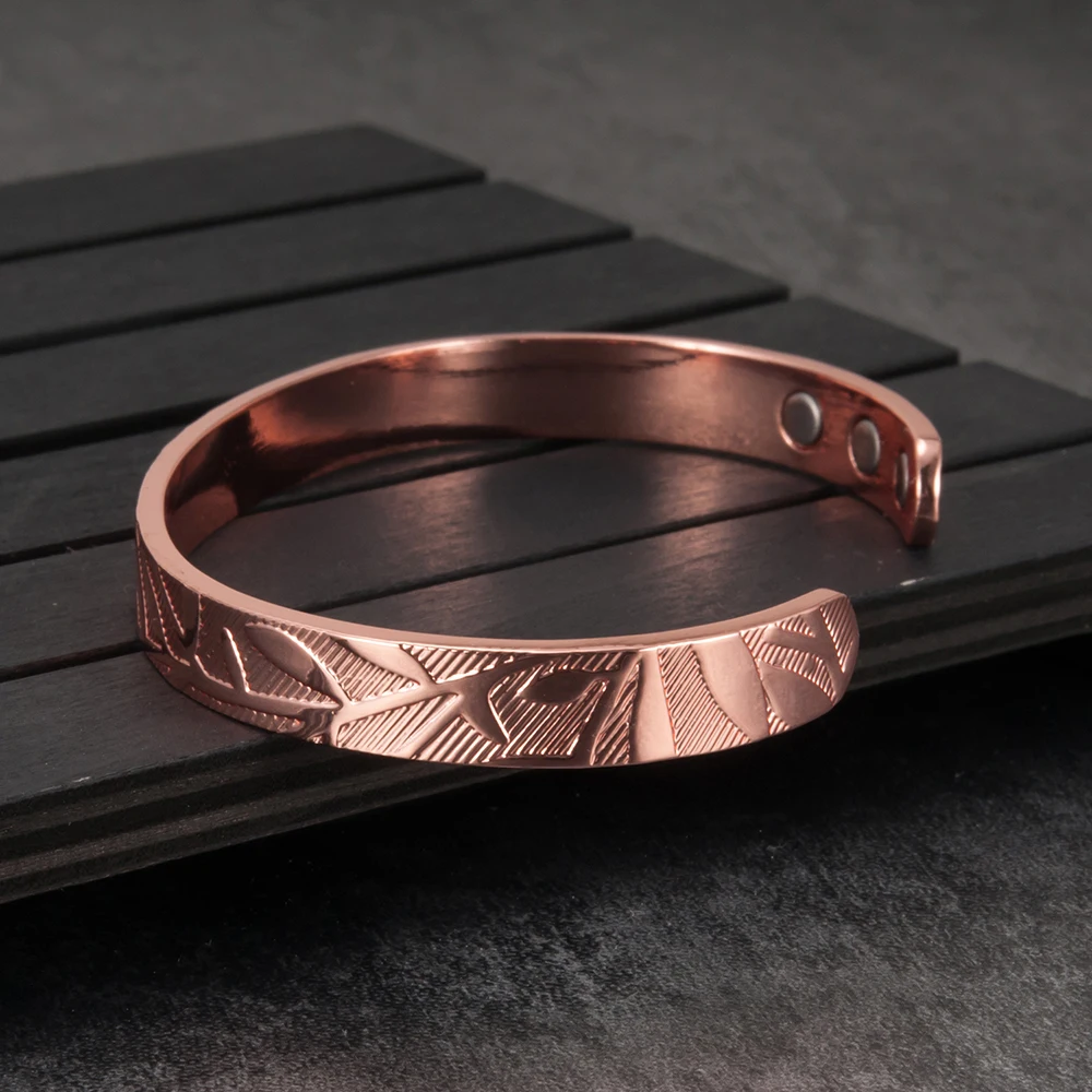 Amazon.com: 100% Pure Copper Tibetan Healing Bracelet. Unisex, Hand Made  High Gauge Copper (Mantra): Clothing, Shoes & Jewelry