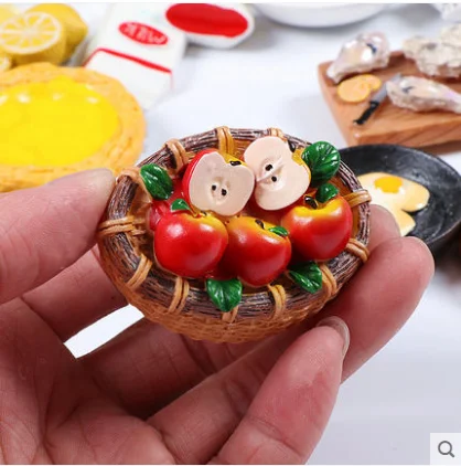 Холодильник для пищи магнит Омар Пот Пан Японии Роза хлеб молоко 3D магнитный стикер на холодильник Путешествия Сувенир Кухня украшения дома