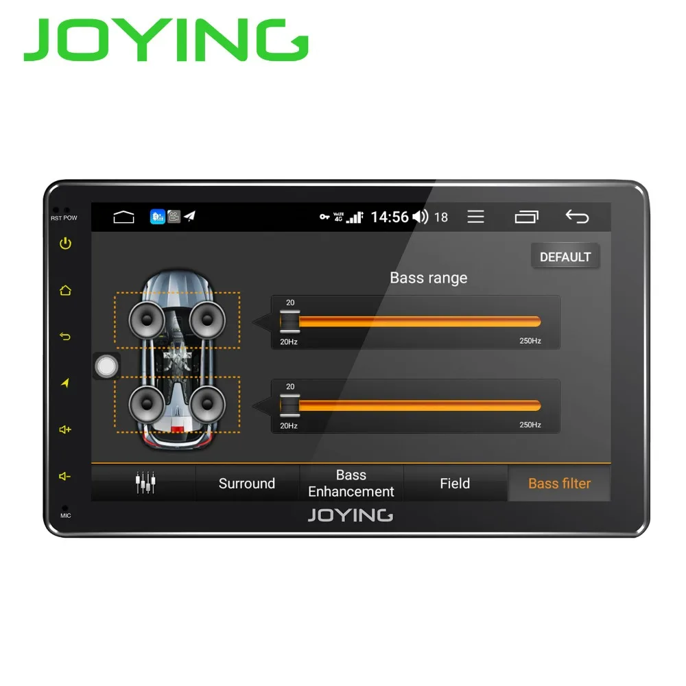 Excellent 8"Android 8.1 Car Radio Stereo 4GB+64GB Head Unit Universal GPS Navi Multimedia DVD Player Built-in 4G Modem Wireless Carplay 1